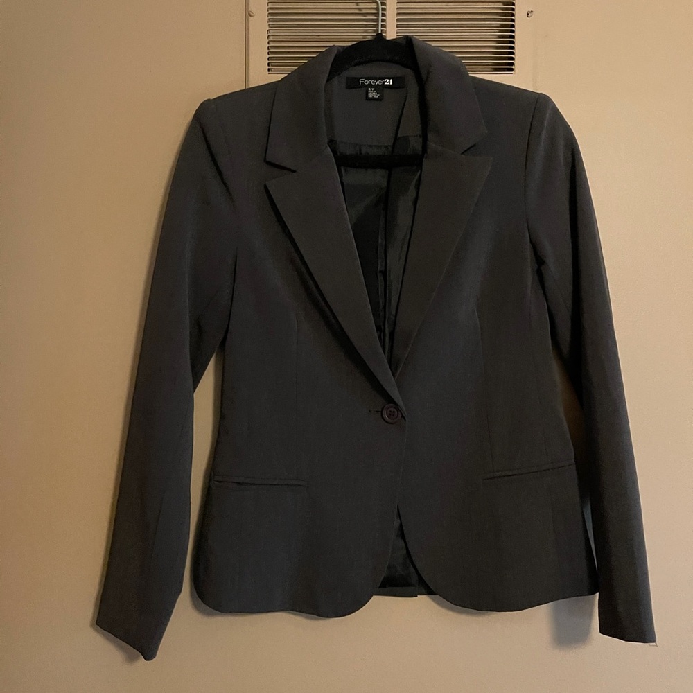 Gray Blazer